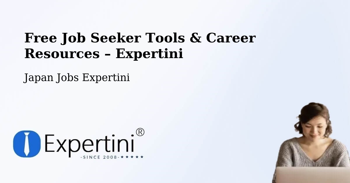 Free Job Seeker Tools & Career Resources – Kitakyushu - Kitakyushu, Japan Jobs Expertini