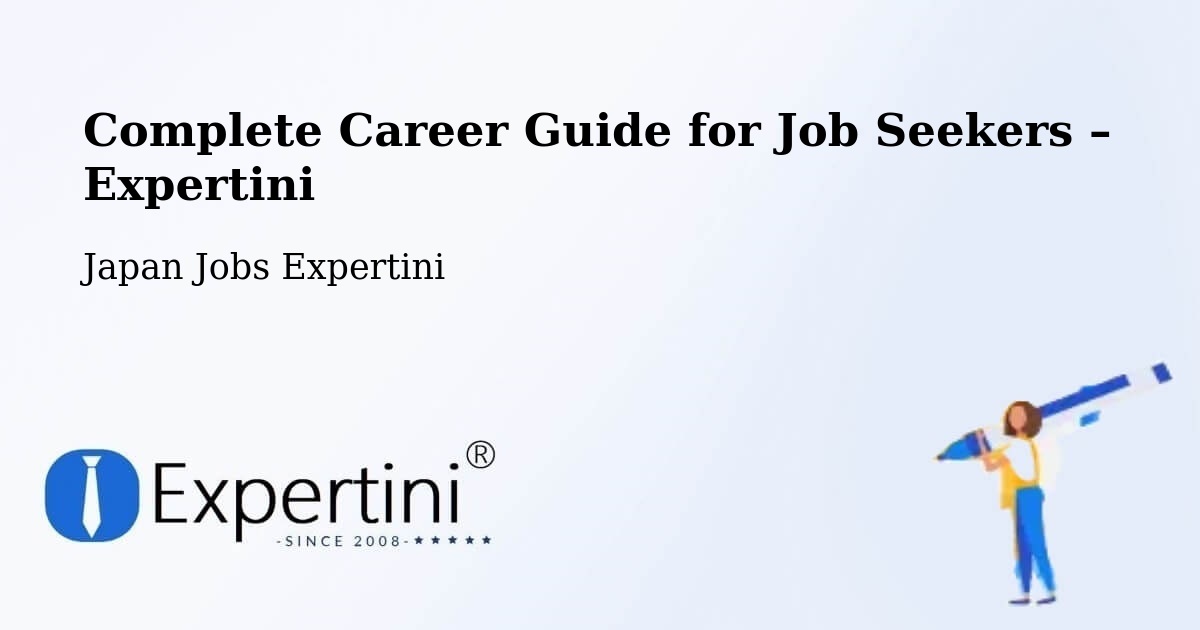 Career Guide for Job Seekers – Kitakyushu - Kitakyushu, Japan Jobs Expertini