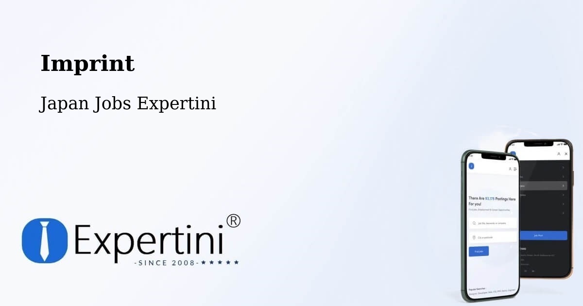 Imprint - Japan Jobs Expertini